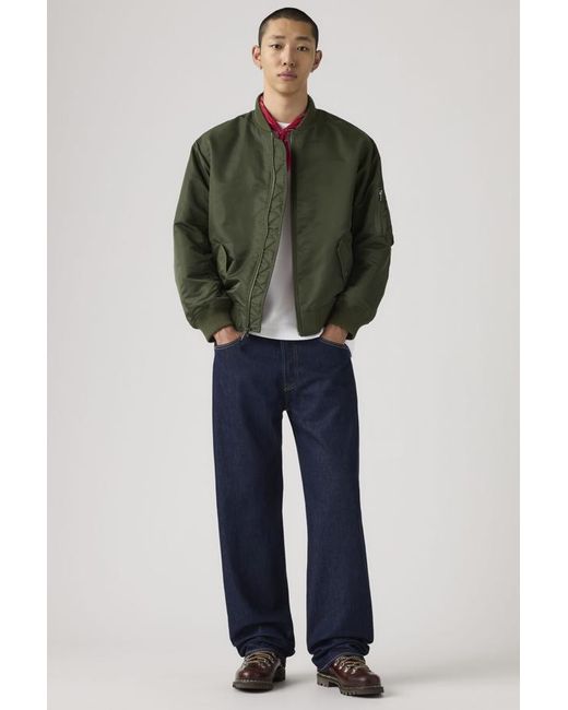 Levi's Green 501 Loose Jeans for men