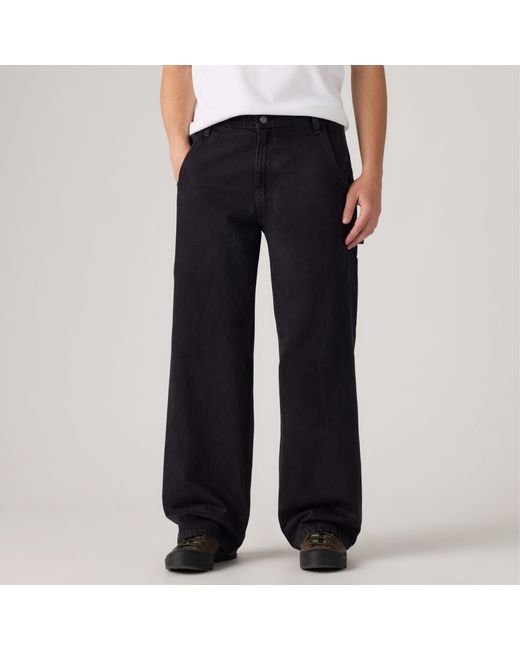 Levi's Blue Extra Baggy Utility Jeans for men
