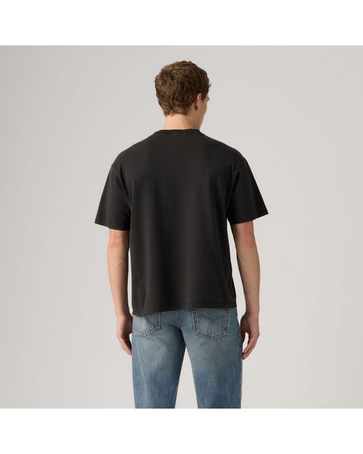 T Shirt Squadrata di Levi's in Black da Uomo