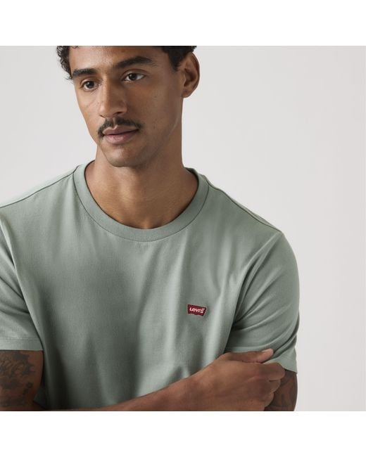 Levi's Green Classic Housemark Tee for men