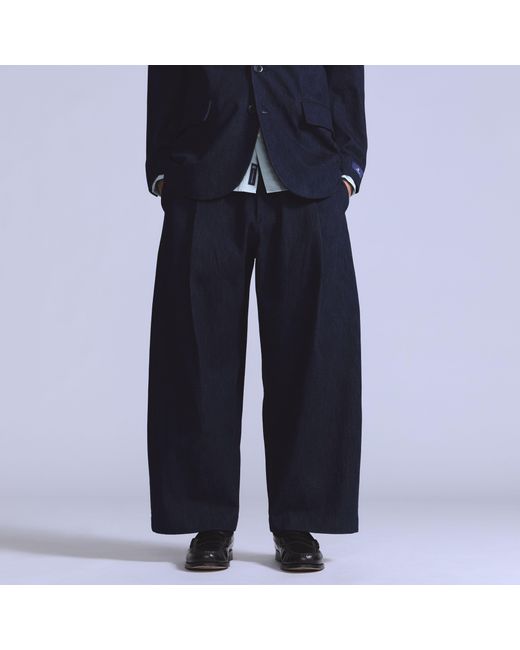Levi's Blue Pleated Trousers for men