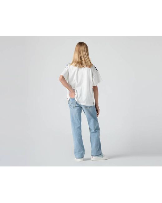 Jeans A Gamba Ampia Per Adolescenti di Levi's in Blue