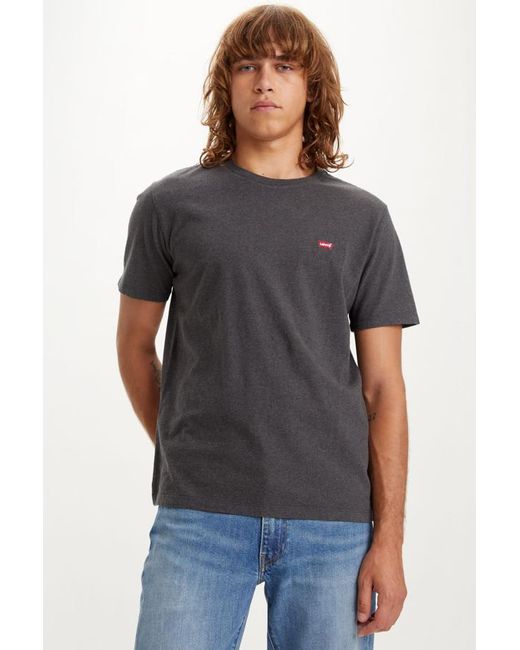 Levi's Black Original Housemark Tee for men