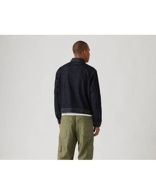 Levi's Embarcadero Station Trucker Jacket in het Blue voor heren