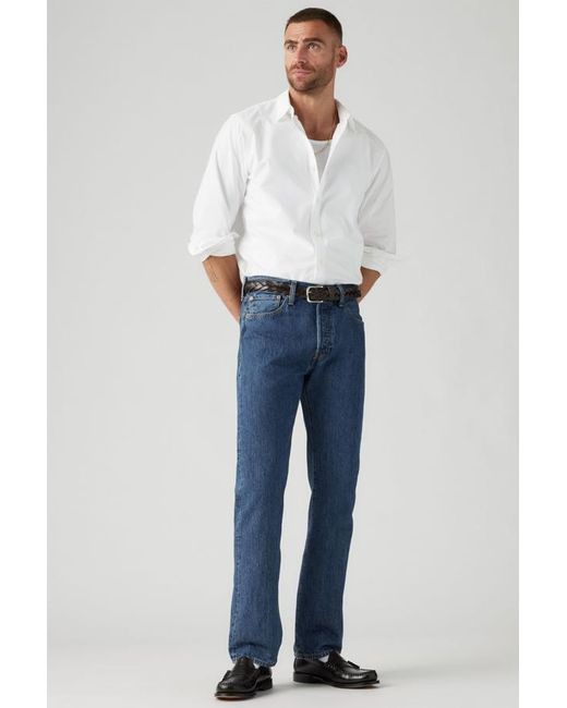 Levi's Blue 501 Original Jeans for men