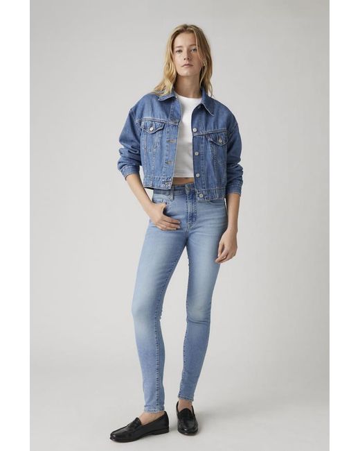 Levi's Black 721 High Rise Skinny Jeans