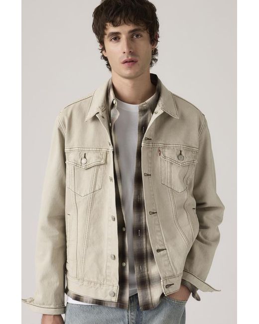 Levi's Natural Standard Type Iii Trucker Jacket for men