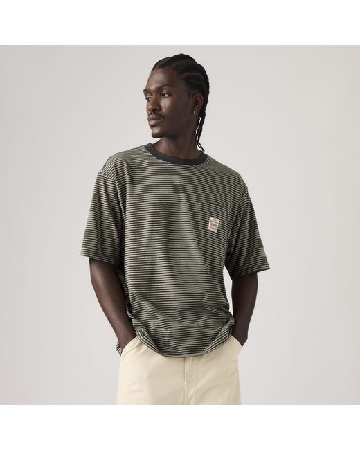 Levi's Gray Workwear Tee for men
