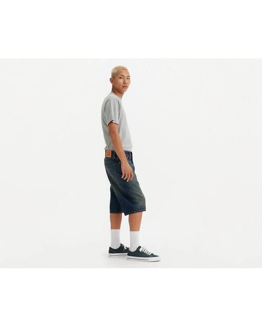 Levi's Blue 469 Loose Shorts for men