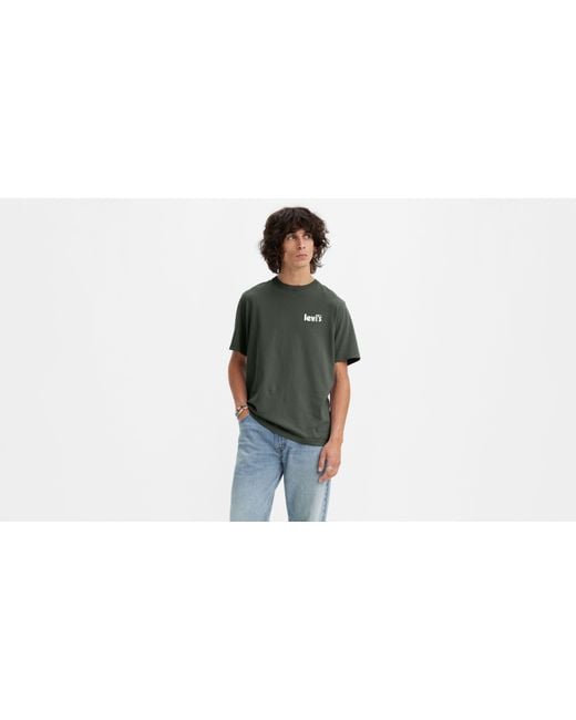 Camiseta holgada de manga corta (tallas grandes) Verde Levi's de de color | Lyst
