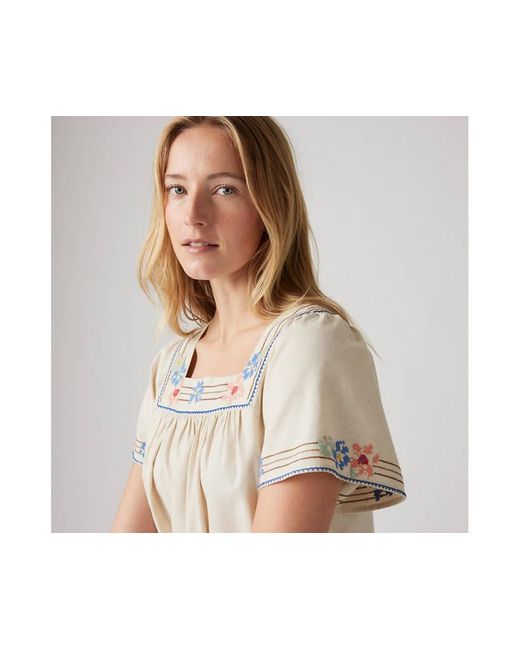 Ambre Babydoll Dress Levi's de color Natural