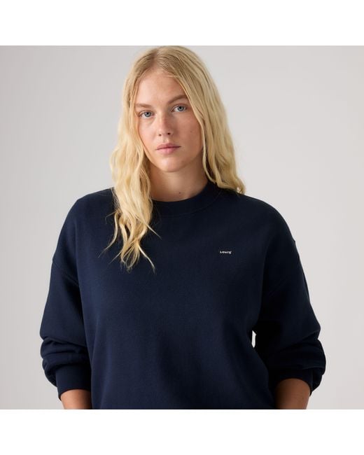 Levi's Blue Everyday Crewneck Sweatshirt