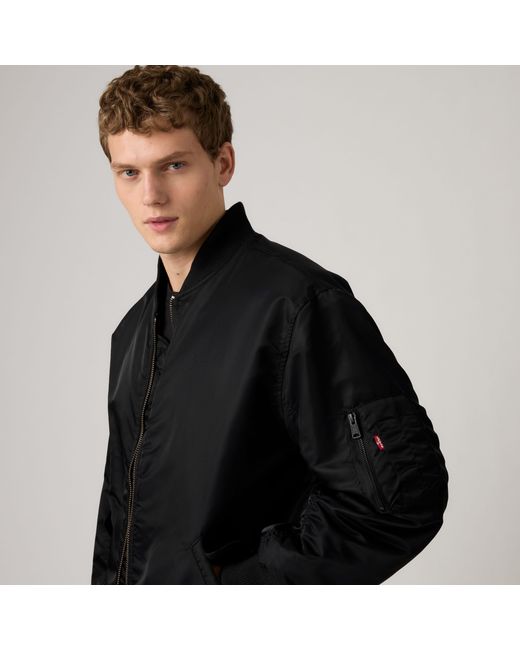 Cazadora Bómber Levi's de hombre de color Black