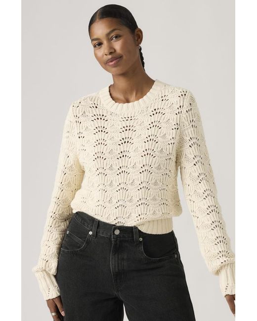 Levi's Natural Hope Crochet Pullover