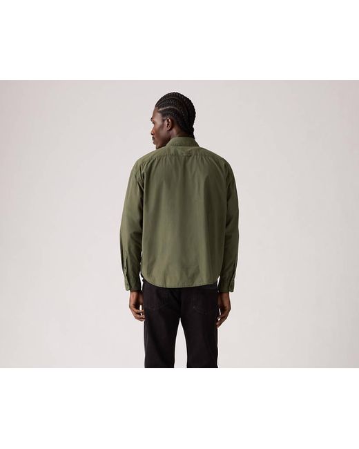 Camicia Accorciata Zandt di Levi's in Green da Uomo