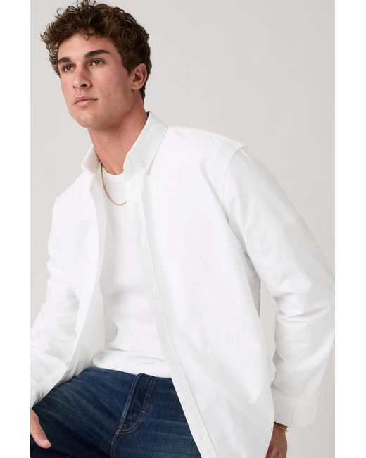 Levi's Authentic Button Down Shirt in White für Herren