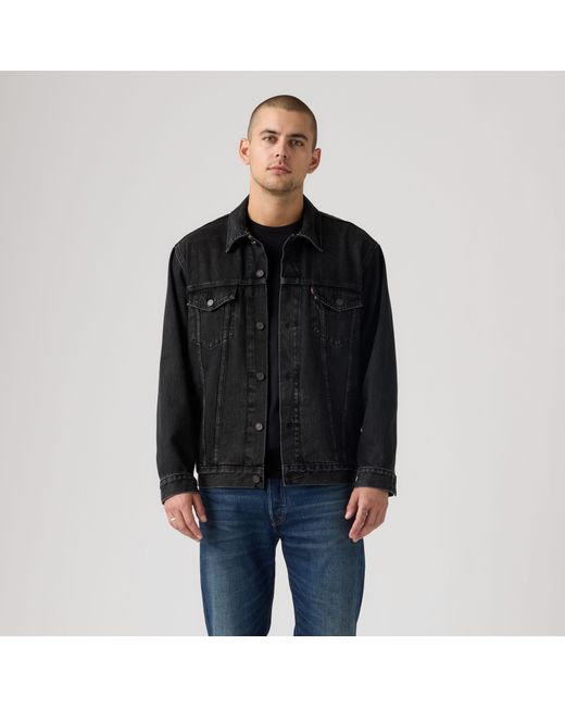Chaqueta Trucker Relaxed Type Iii Levi's de hombre de color Black