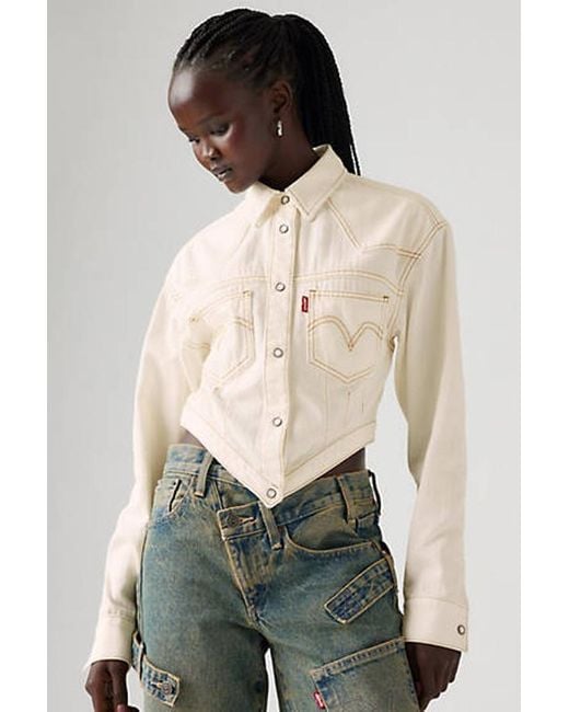 Blusa Cinched X Adsb Andersson Bell Levi's de color Black