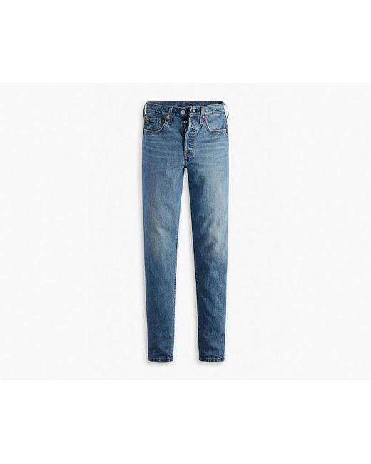 Jean Estrecho 501 Levi's de color Black