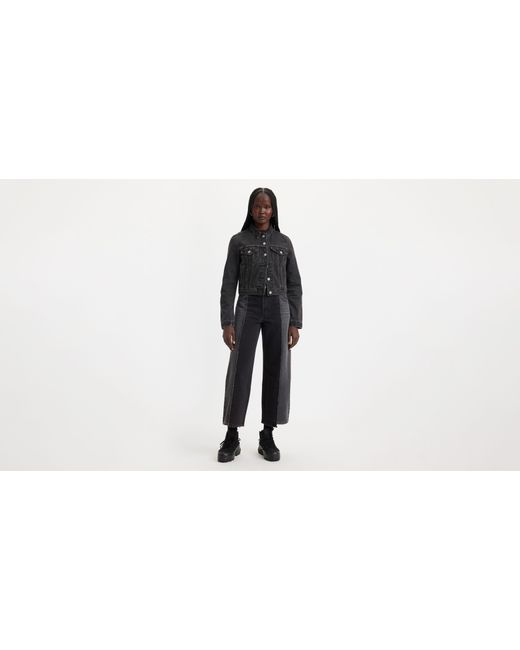 Levi's Black baggy Dad Recrafted Jeans