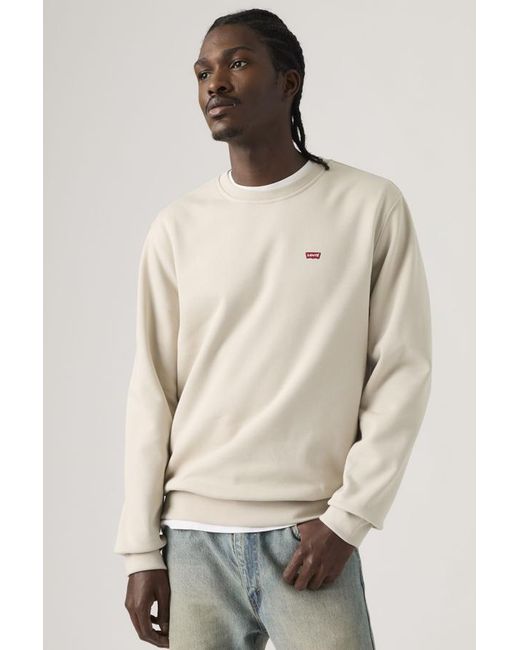 Levi's Natural Crewneck Sweatshirt for men