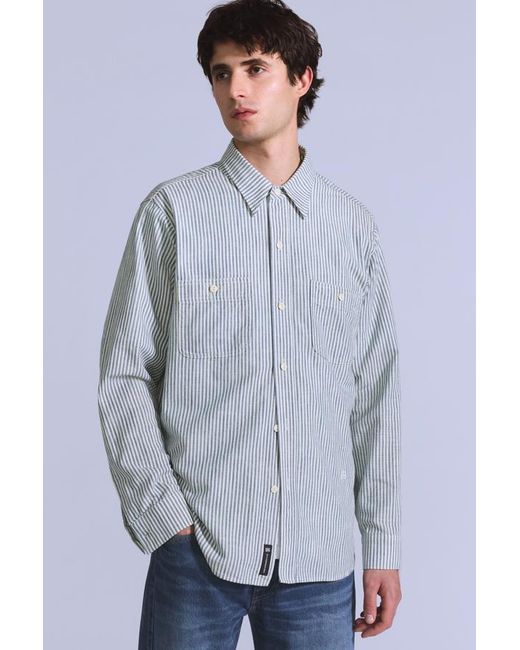 Levi's Blue Work Shirt for men