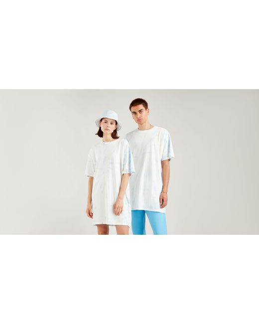 Levi's Loki T Shirtjurk in het Blauw 