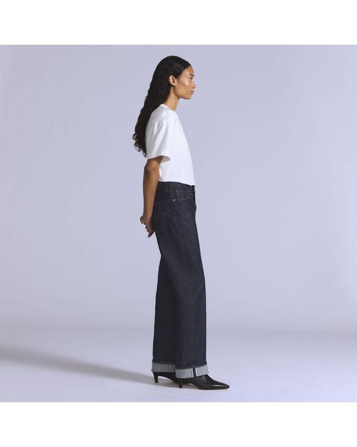 Jeans Boyfriend Levi's de color White