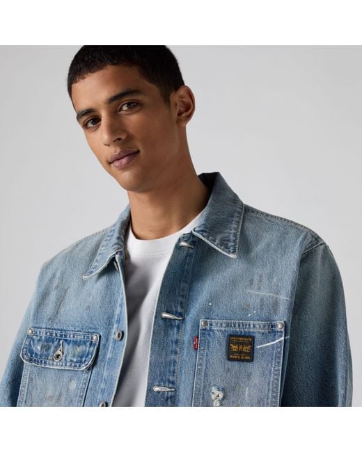 Levi's Blue Sunrise Trucker Jacket for men