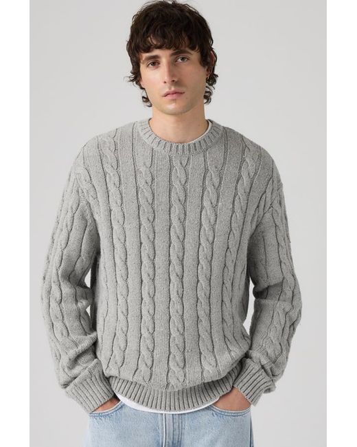 Levi's Laurel Crew Sweater in het Gray voor heren