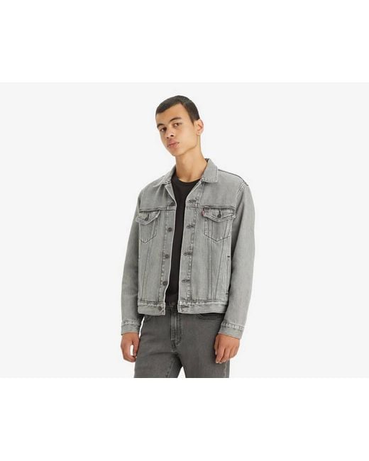 Levi's Gray Trucker Jacket for men