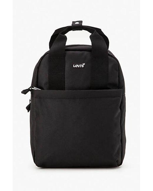 Levi's Black L Pack Mini Round Backpack