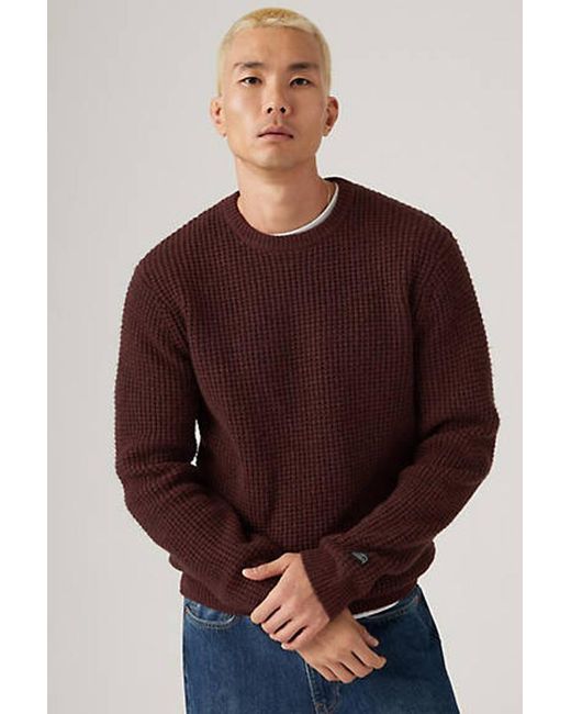Suéter Con Cuello Redondo Presidio Levi's de hombre de color Brown