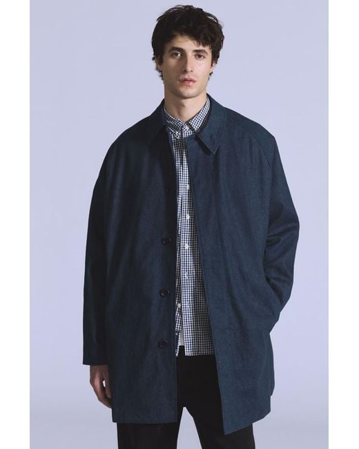 Levi's Blue Tab Denim Mac Coat for men