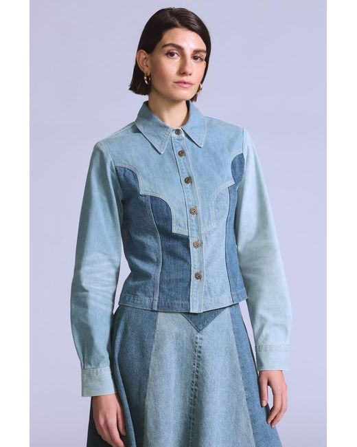 Shacket Roper Levi's de color Blue