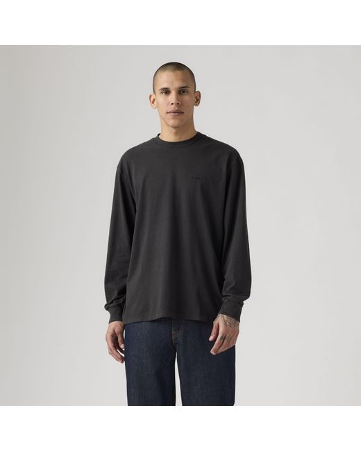 Levi's Black Long Sleeve Authentic Tee for men