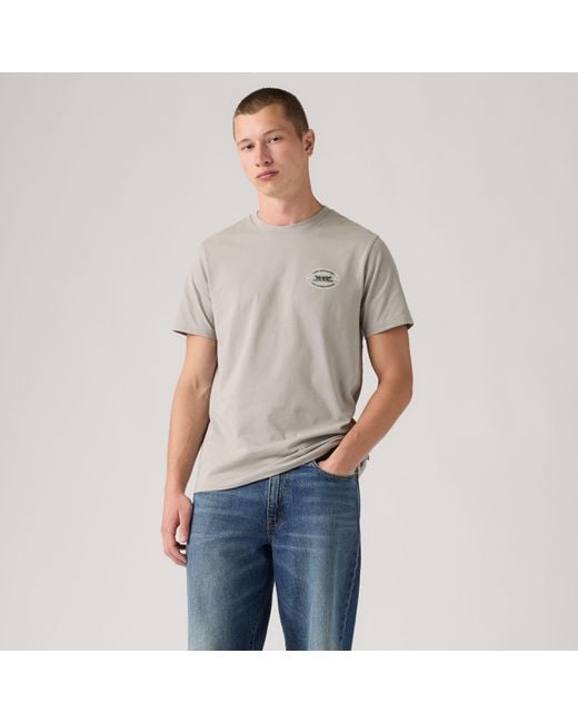Camiseta Classic Graphic Levi's de hombre de color Gray
