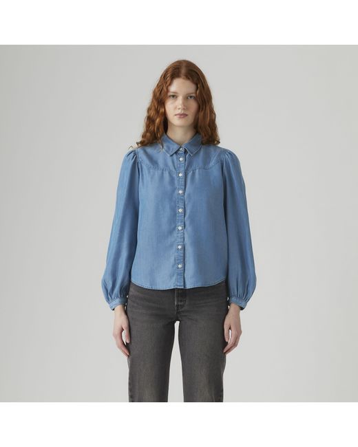 Levi's Blue Journey Western Lightweight Shirt