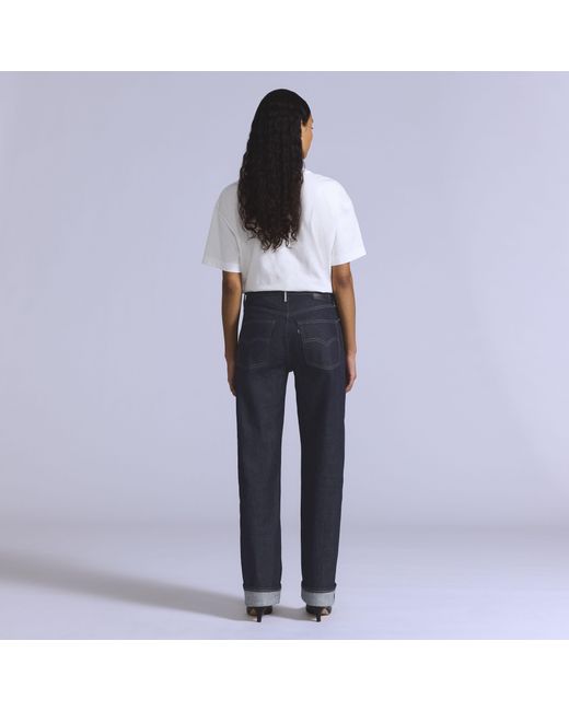 Jeans Boyfriend Levi's de color White