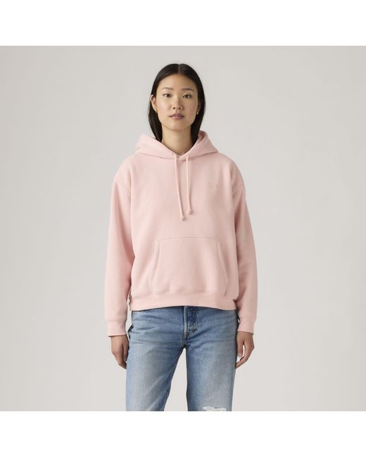 Sudadera Con Capucha Everyday Levi's de color Pink