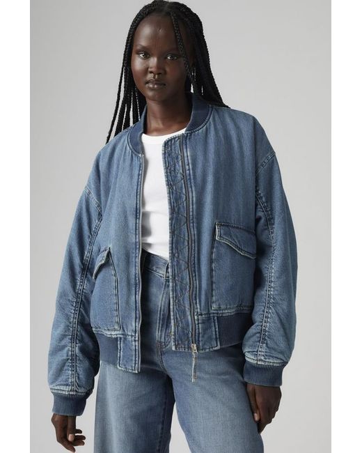 Levi's Andy Tech Lightweight Jack in het Blue