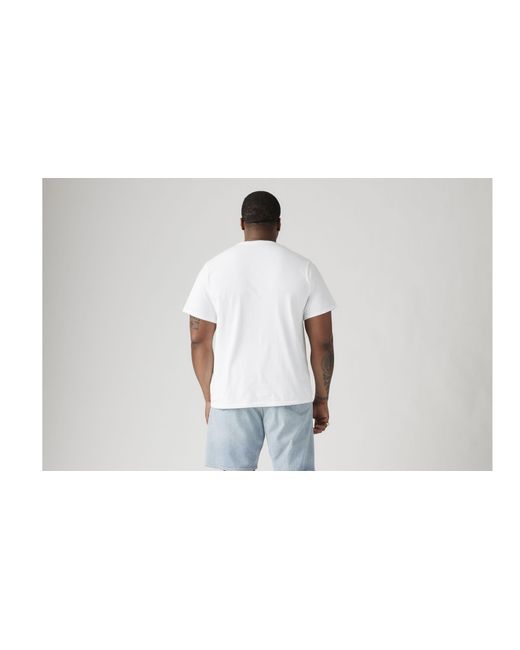 Levi's Graphic T Shirt (Big & Tall) in het Black voor heren