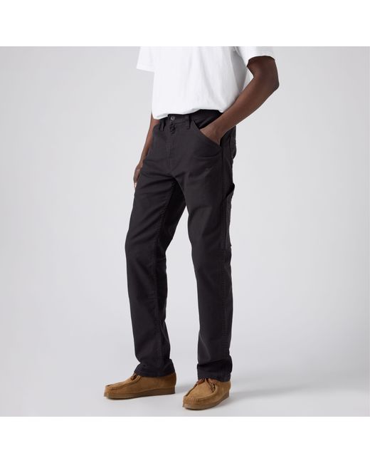 Levi's Blue 505 Regular Utility Workwear Jeans for men