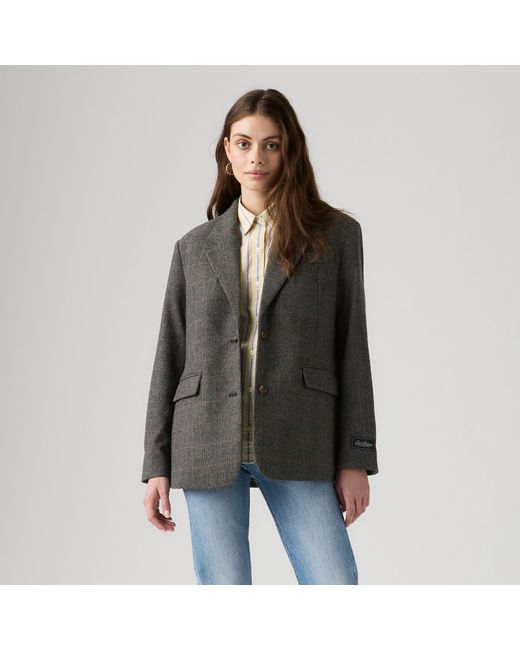 Levi's Luna Relaxed Blazer in het Gray