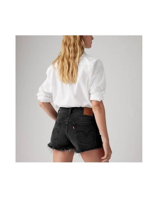 Levi's Black 501 Original Shorts