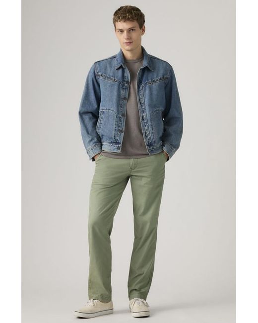 Levi's Blue Xx Chino Authentic Relaxed Lightweight Pants for men