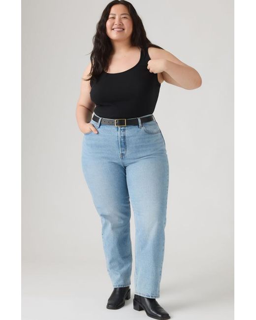 Levi's Blue 501 Original Jeans (Plus Size)