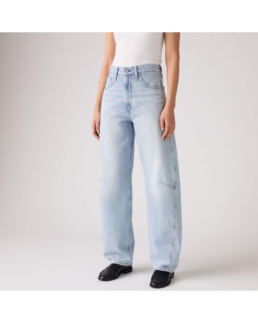 Jeans Barrel Con Cincha Levi's de color Blue