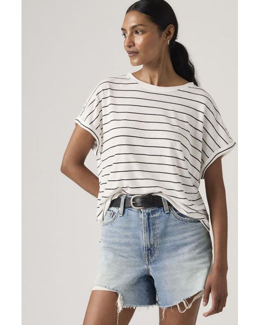 Levi's Blue Lori Linen Dolman Tee