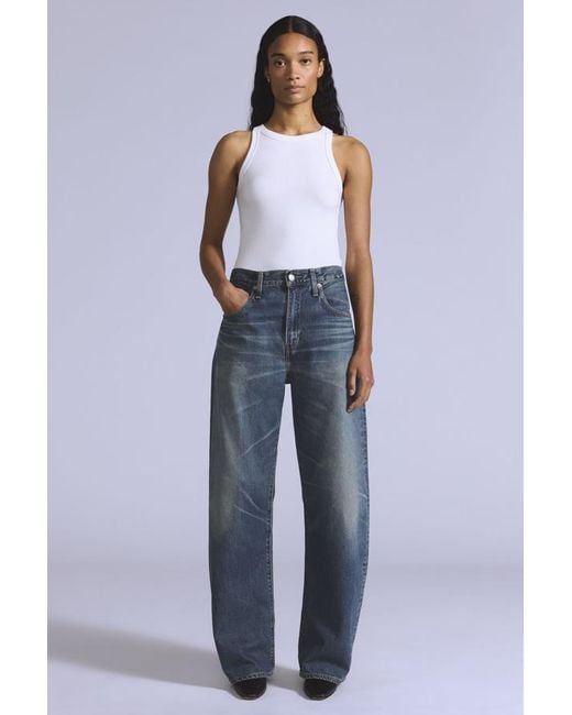 Levi's Blue Drop Barrel Jeans